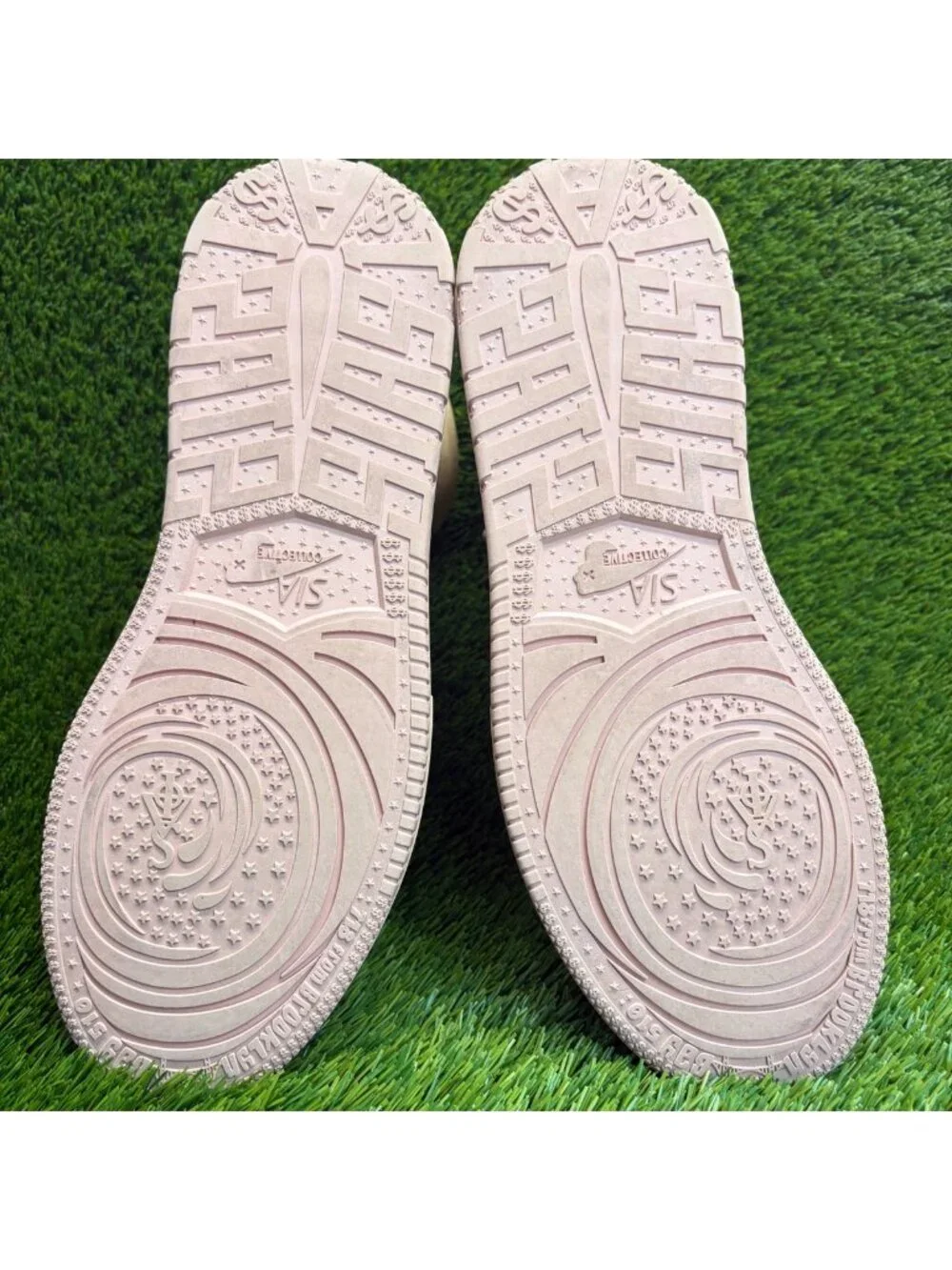SIA Collective D.1.Y Vegtan High Mens Size 14 Beige Pink Casual Classic Boots